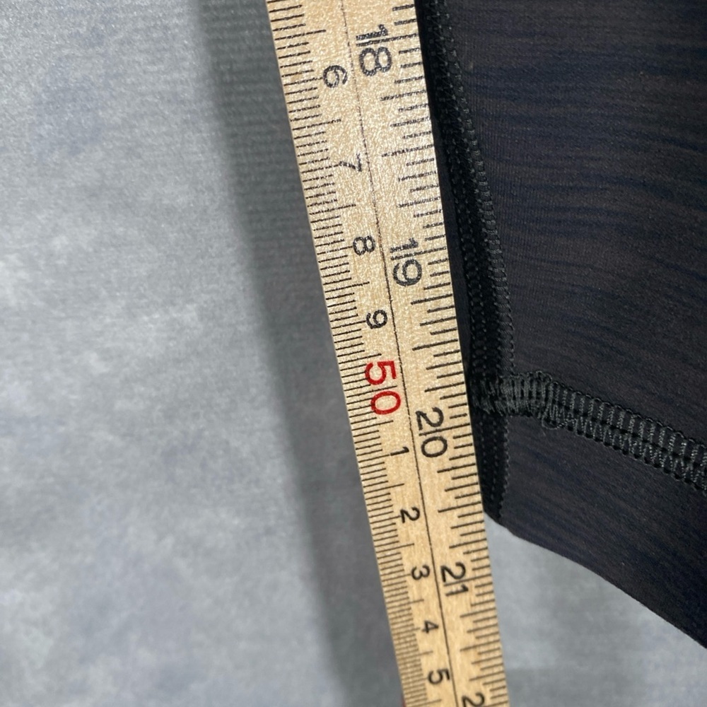 Lululemon‎ Wunder Train High Rise Crop 23” Graphite Gray Womens 8 - Picture 3 of 8